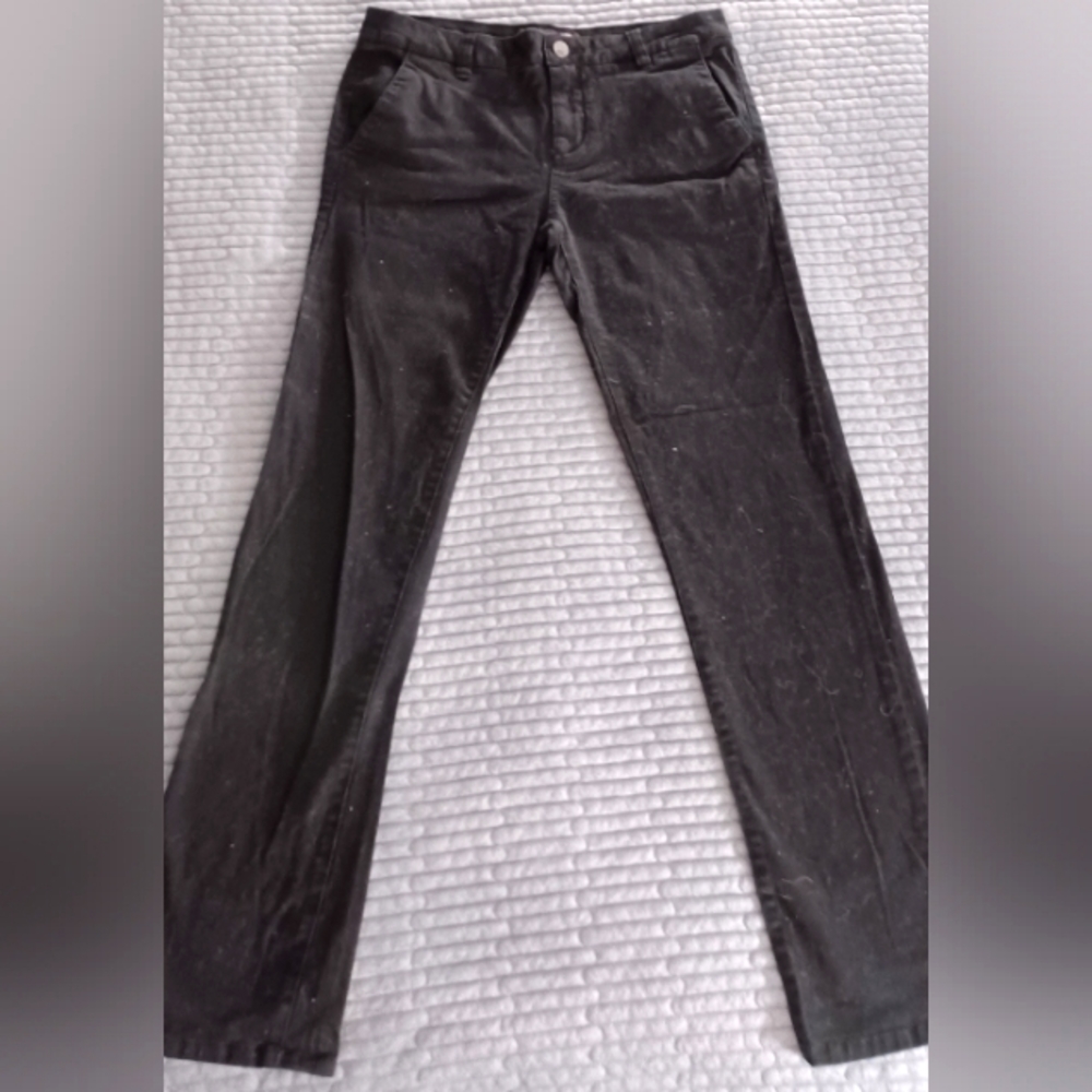 London Skinny RSQ Chino 33x32 Black Denim